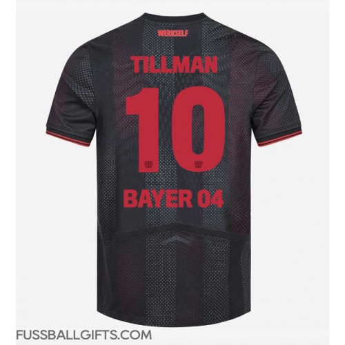 Bayer Leverkusen Malik Tillman #10 Fußballbekleidung Heimtrikot 2025-26 Kurzarm